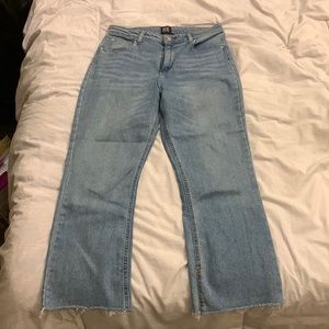 BDG Kick Flare Crop High Rise Jeans